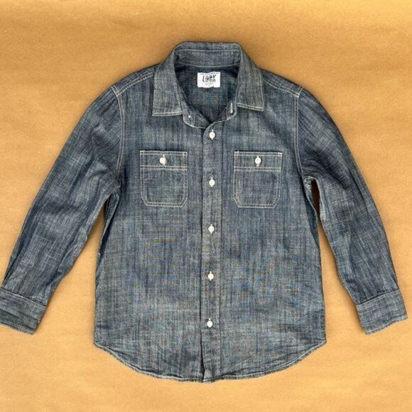 Crewcuts Look Chambray Boys Shirt - Picture 1 of 3